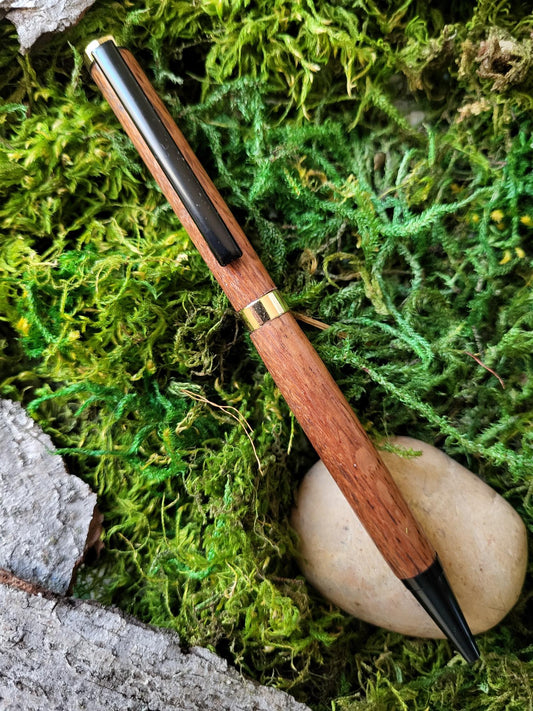 Slim Lacewood Ballpoint Pen